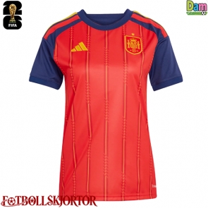 Spanien Hemmatröja Dam VM 2026 Kortärmad